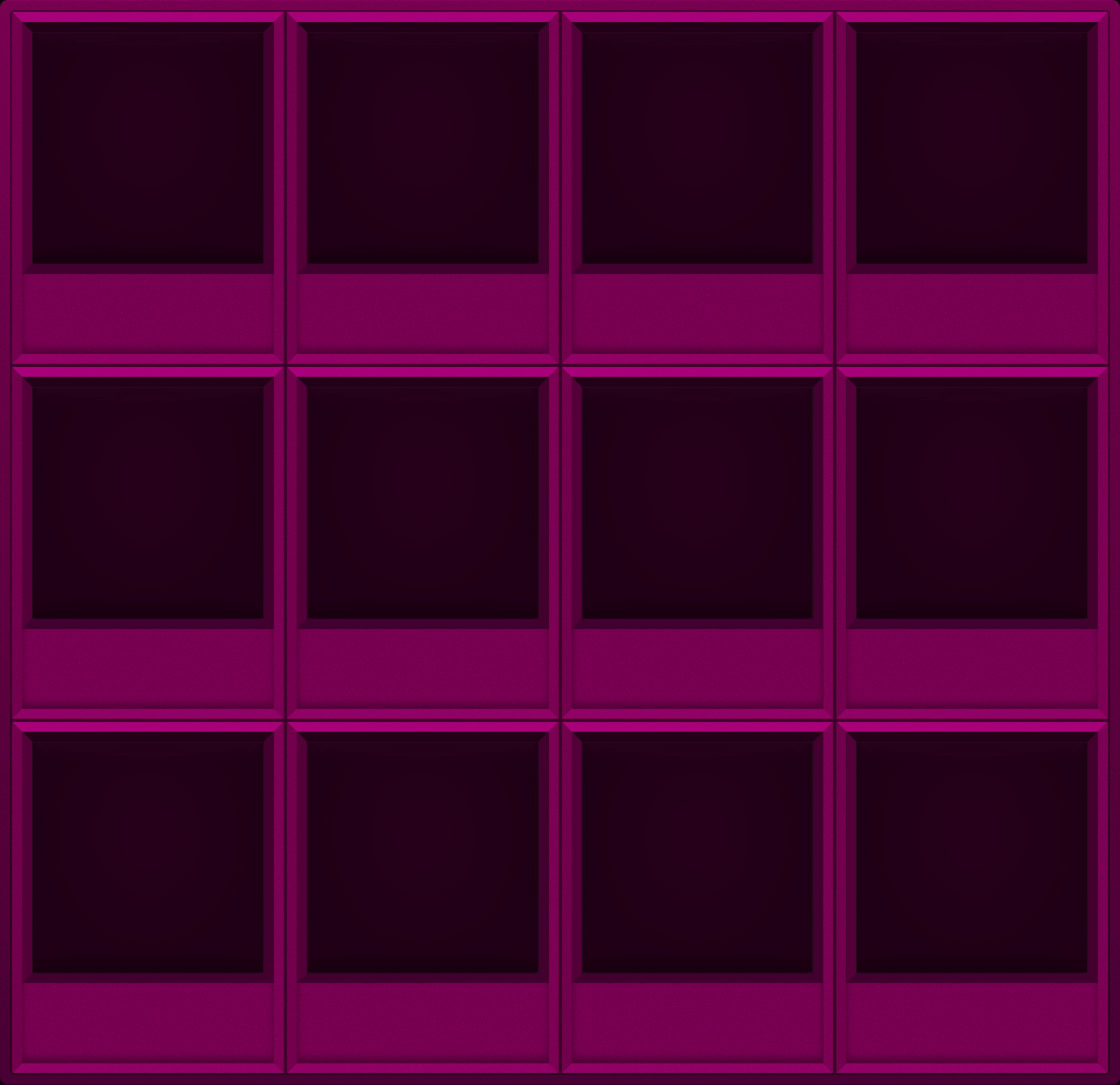 Abyss Purple Display Case (3x4)